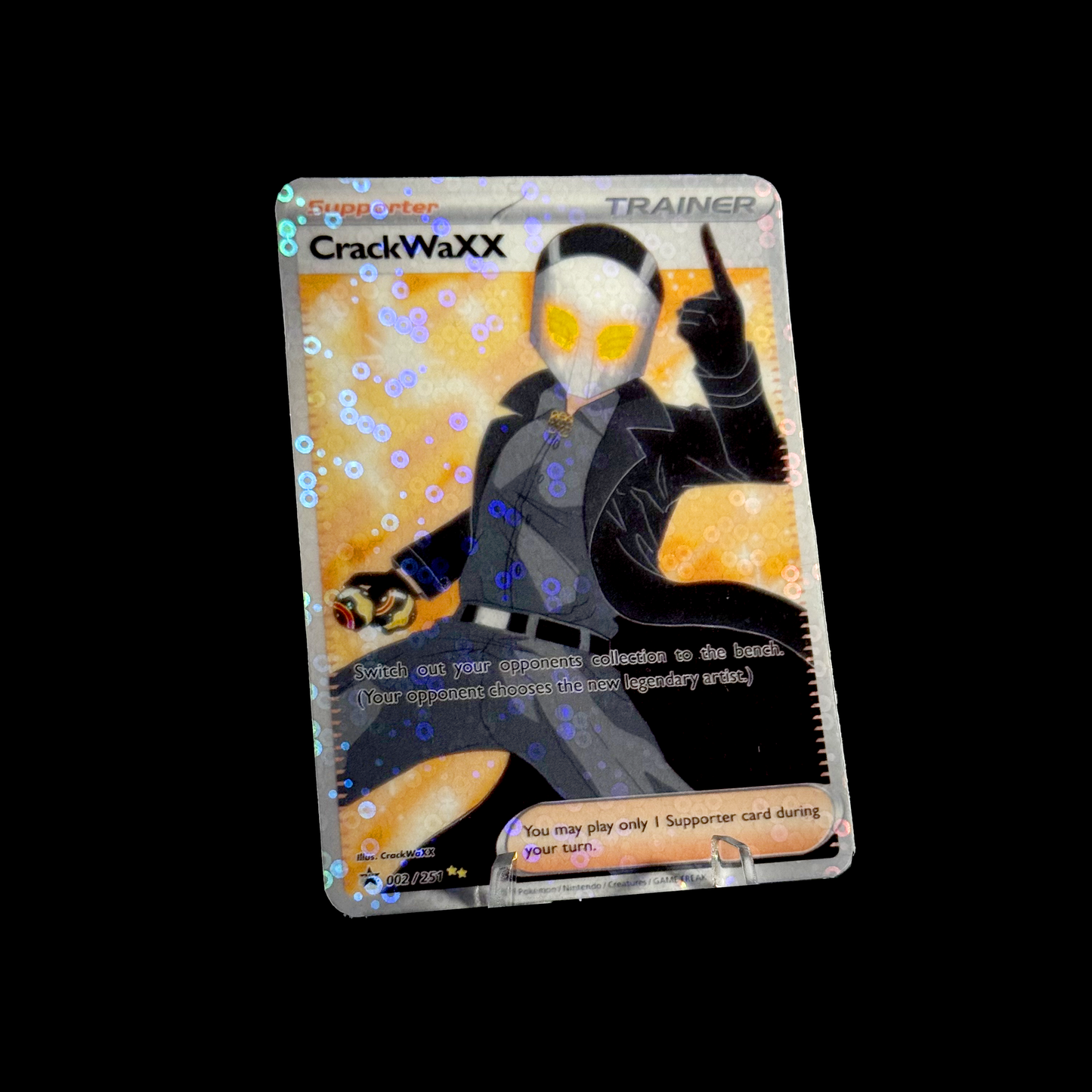 Pokemon Trainer - CrackWaXX (ARTIST SIGNED) - PR 10
